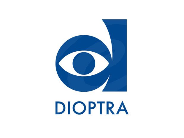 redesign loga Dioptra Turnov